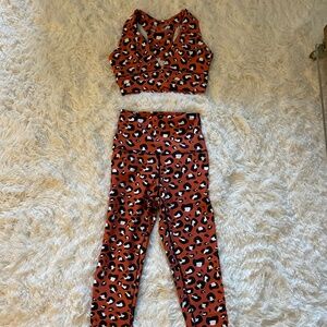 Super cute legging/crop set from XO Active
